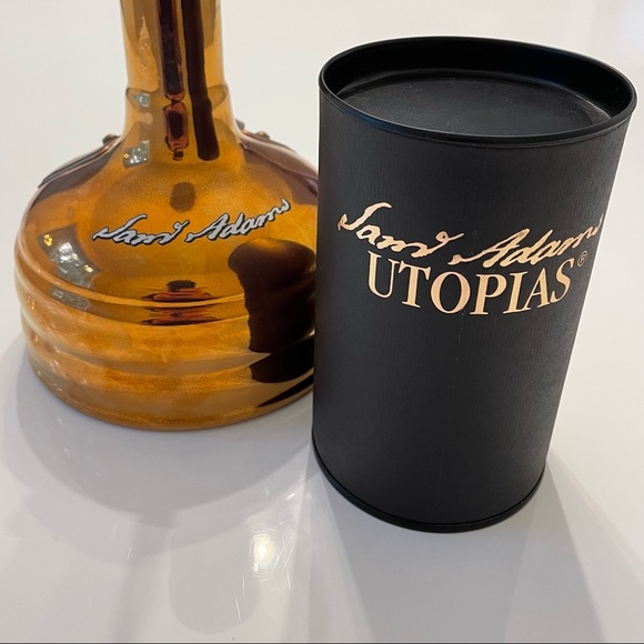 2013 Samuel Adams Utopias ceramic decanter with copper finish - Empty - Picture 8 of 8